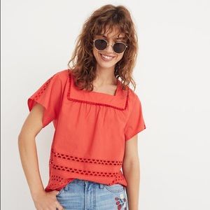Cute madewell shirt top